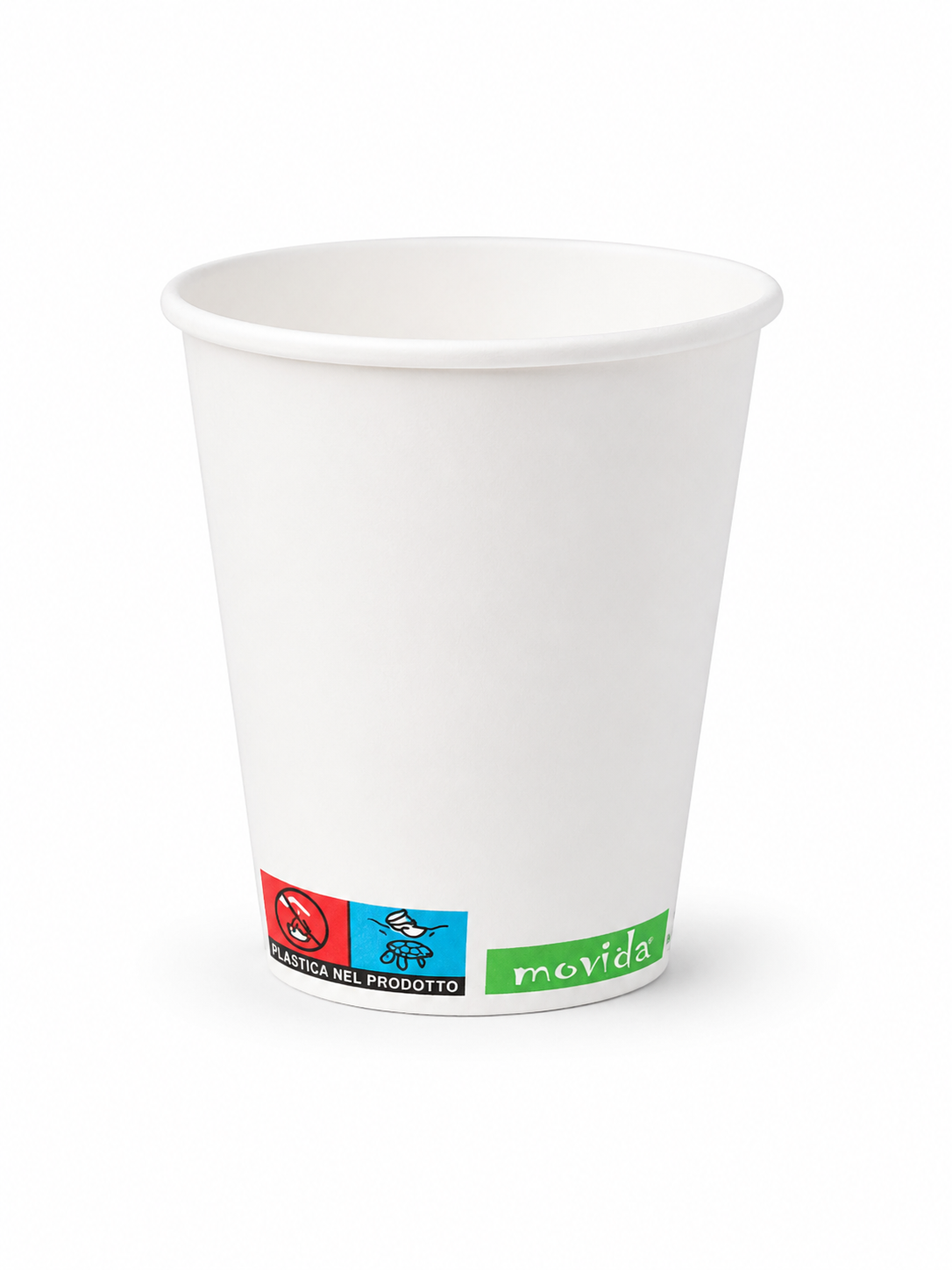 BICCHIERI 8OZ BIANCO 250ML. IN CARTA