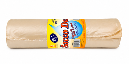 Sacchi per Rifiuti 90×120 cm 1 Kg – Antigoccia Alta Resistenza